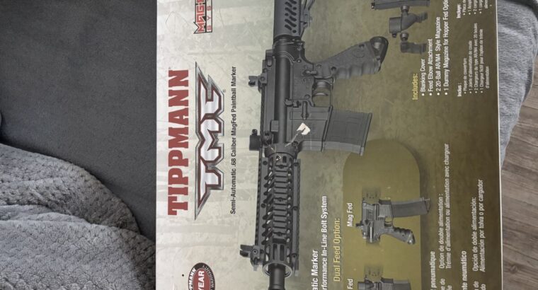 Tippmann TMC Paintball Markierer mit Zubehör