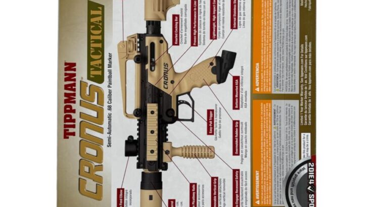 NEU OVP Tippmann Cronus Tactical Kal. .68 Paintball Markierer + 0,4L 200 Bar HP Flasche