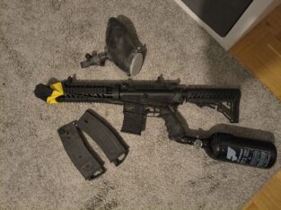 Tippmann M4 Carabine Magfeed + Hopper
