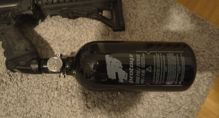 Tippmann M4 Carabine Magfeed + Hopper