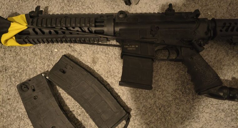 Tippmann M4 Carabine Magfeed + Hopper