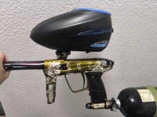 DLX Luxe 1.5 Predator, Dye R 2, 300 bar 0,8 Dye HP Flasche mit Ninja Regulator