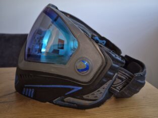 Dye 15 in Schwarz/Grau – Blau Paintball