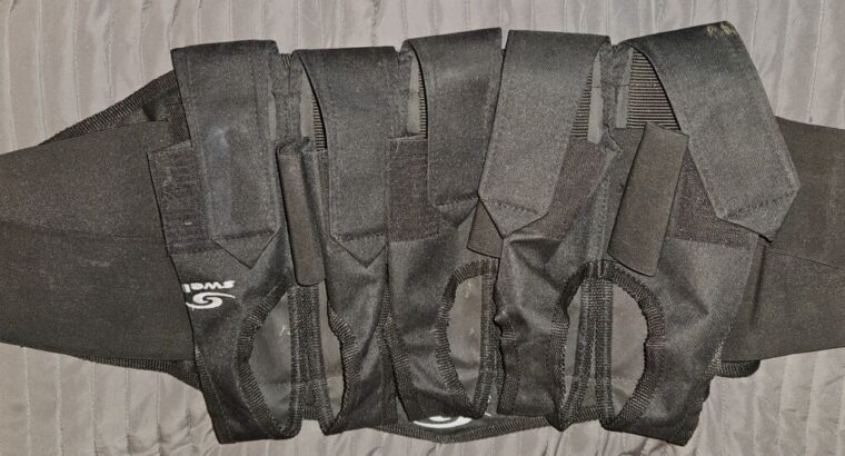 SWELL BATTLEPACK 5+4 SCHWARZ PAINTBALL