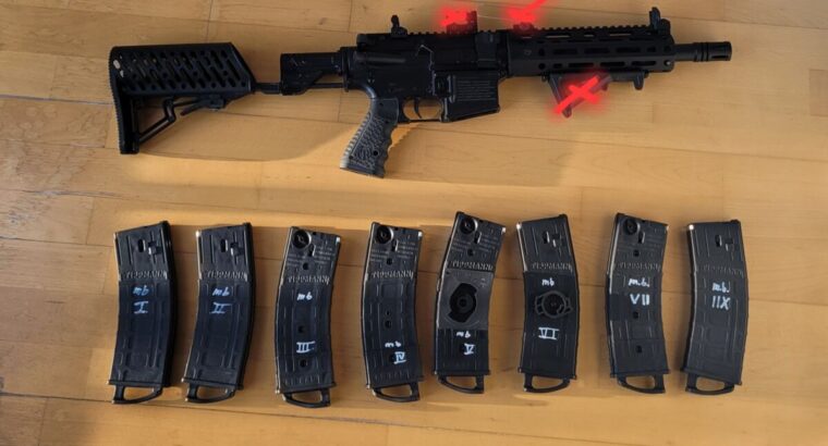 TMC Elite + 8 Magazinen