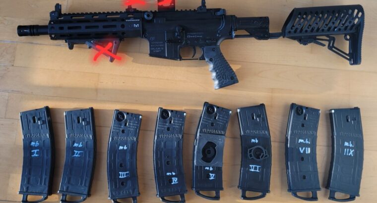 TMC Elite + 8 Magazinen