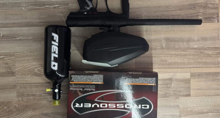 Tippmann Crossover + HP System 200bar 0,8L mit Markenregulator + Protoyz Speedster Loader