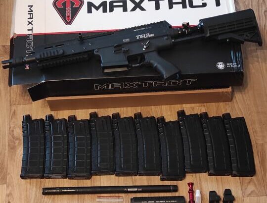 MAXTACT TGRone Mk.2 mit 10 Mags, Hammerhead Lauf….