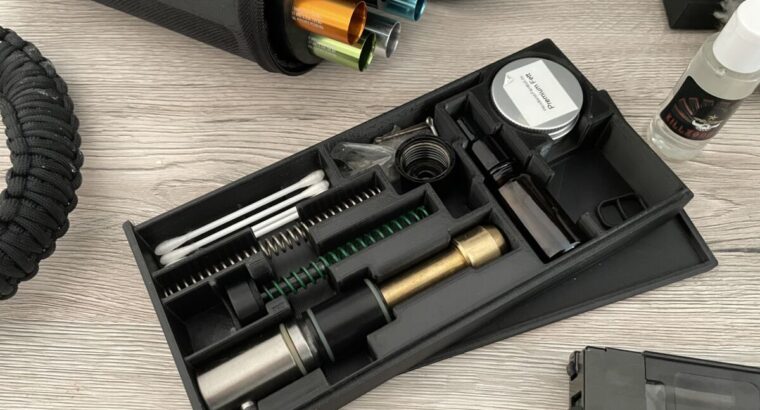 First Strike T15 Gen 5 (F im Fünfeck) KOMPLETTSET – 6× V2 Mags + MCS Boxmag + großes Freak XL + HERA Hartkoffer + Virtue Vio XS II