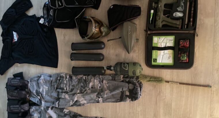 Paintball Ausrüstung komplett