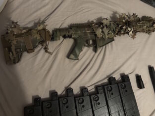 MILSIG M17 mit Zubehör und 7 Magazinen