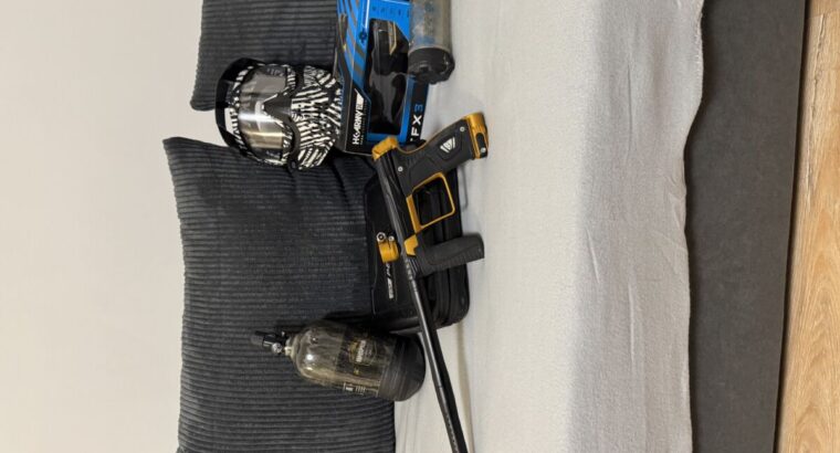 Paintball Set – H&K Gtek 170R Orange Metallic + Zubehör