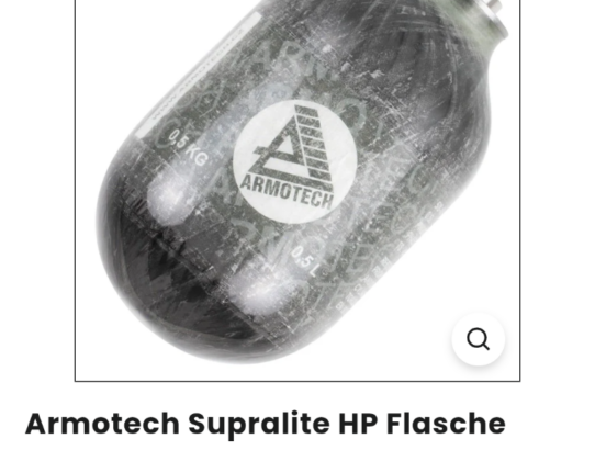 Armotech Composite Flasche 0,5L 300 Bar