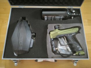 DYE Rize CZR Markierer SET stabilem Transportkoffer mit passgenauem Schaumstoffeinsatz