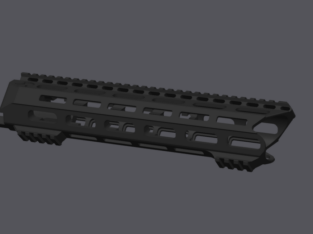 Tippmann TMC Handguard, HPA Schaft und Mag Wandhalter – Eigenbau 3D