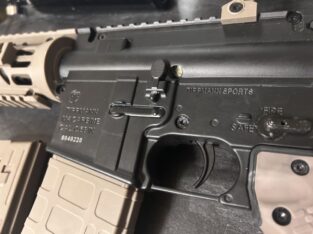 Tippmann TMC Magfed Black/Desert mit Hopper und Umbaukit