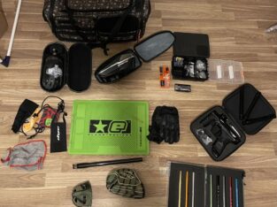 Paintball Ausrüstung* dye m3 plus Zubehör* Flasche* freakset*Hk army