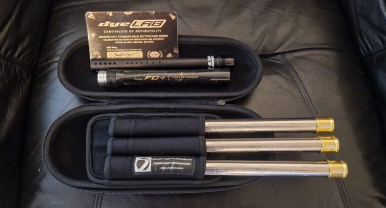 Dye boomstick I ti fc I limited edition
