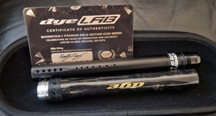Dye boomstick I ti fc I limited edition