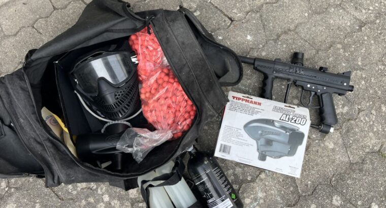 Paintballausrüstung