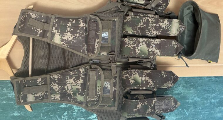 Paintballweste – Digital Camouflage