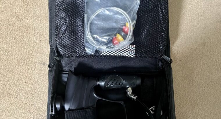 DYE DM9 mit Lauf, Zubehör und Tasche zu verkaufen