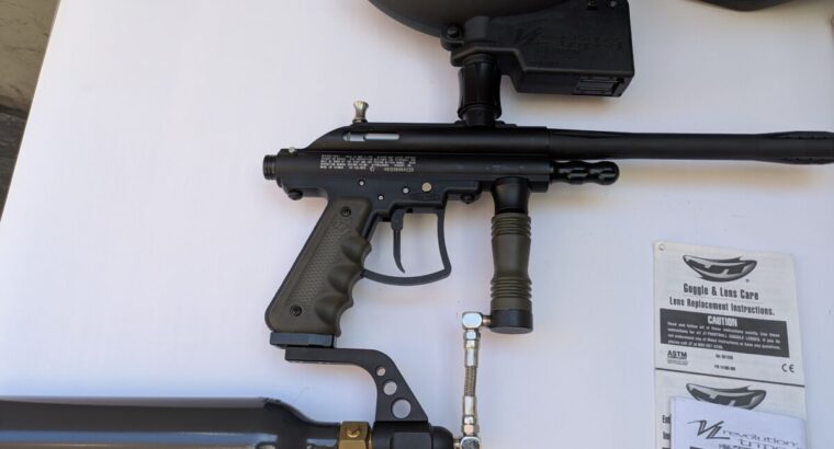 Verkaufe Paintball Ausrüstung