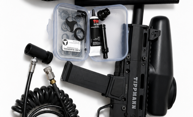 Tippmann Phenom A5 X7 Paintball-Komplettset