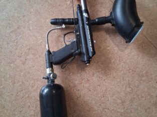 Paintball-Set sucht neues Einsatzgebiet