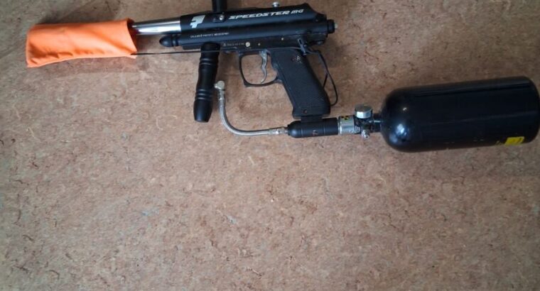Paintball-Set sucht neues Einsatzgebiet