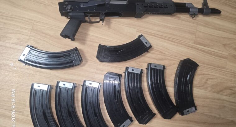 AK20 + tiuning lauf + 9 magazine