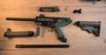 Paintball-Komplettset Tippmann Cronus Tactical + 2 HP-Flaschen + E-Hopper + Weste