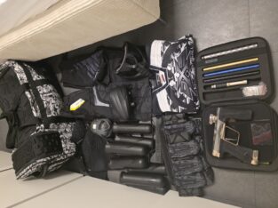 Paintball-Komplettausrüstung zu verkaufen – Planet Eclipse CS3 Pro Infamous – Neuwertig