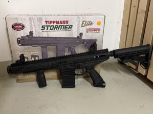 TIPPMANN STORMER ELITE PAINTBALL MARKIERER FULLSET OVP SCHWARZ