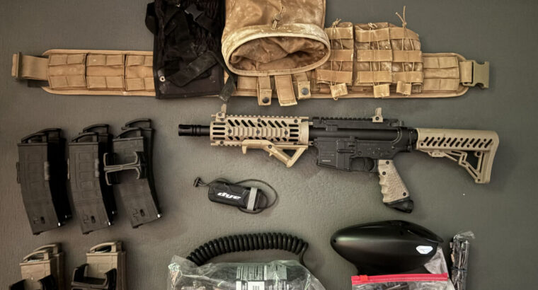 Tippmann TMC inklusive Zubehör