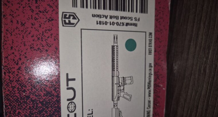 FS Scout Bolt Aktion