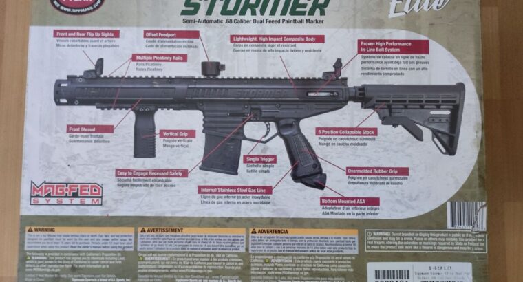 Tippmann Stormer Elite mit diversen Zubehör