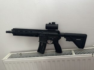 HK416 A5 Sportsline EyeTrace Airsoft ECU-Mosfet S-AEG 6mm BB schwarz