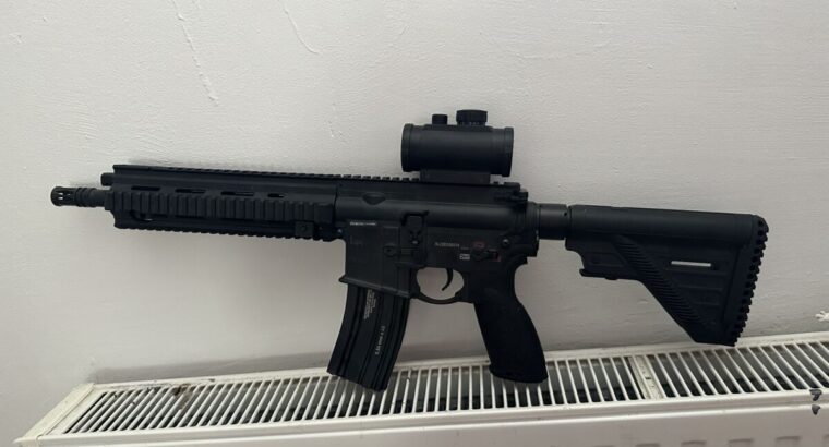 HK416 A5 Sportsline EyeTrace Airsoft ECU-Mosfet S-AEG 6mm BB schwarz