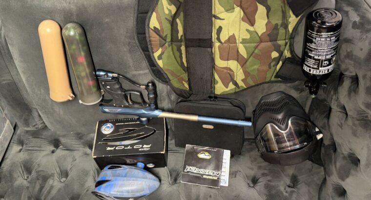 Paintball Markierer-Set
