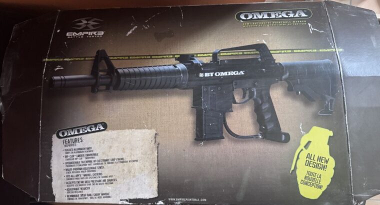 Empire BT Omega Paintball Komplettset + viel Zubehör