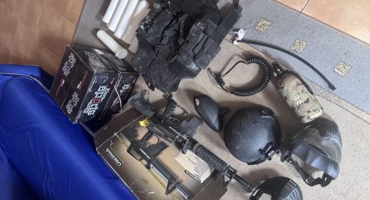 Empire BT Omega Paintball Komplettset + viel Zubehör