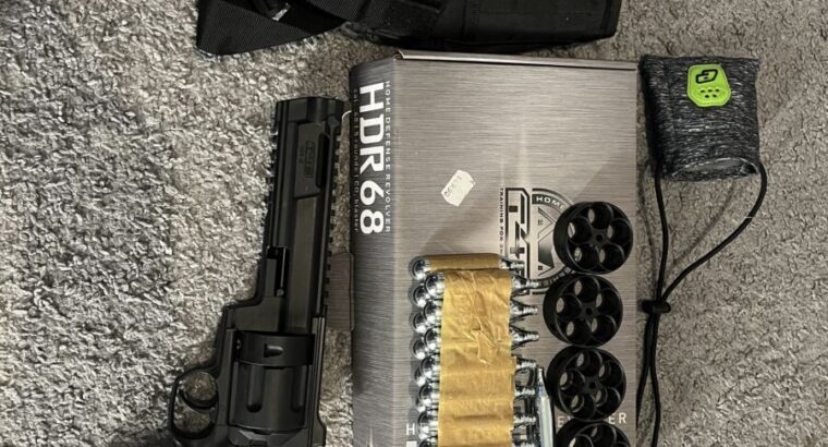 TMC Elite +Umarex T4E HDR 68 Revolver Vollaustattung