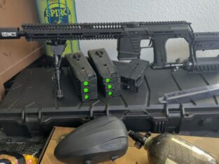 EMF 100 Komplett Set Mag Fed / und Hopper mit Hammerhead sniper Lauf uvm .