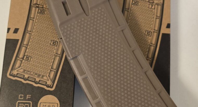 EMF200 Magazine Earth Tan CF20 Pro Doppelpack
