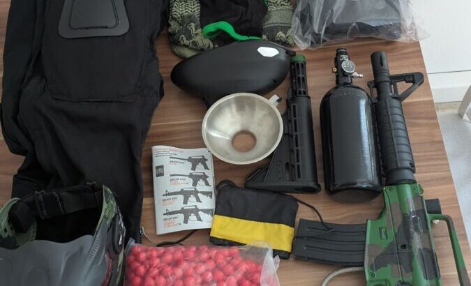 Komplette Paintball-Ausrüstung – Tippmann Bravo One Tactical Edition