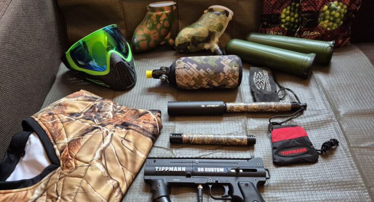 Tippmann 98 Custom Platinum Serie und Zubehör