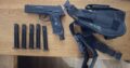 Delta Six MPB-50 mit 5 Magazinen und Holster