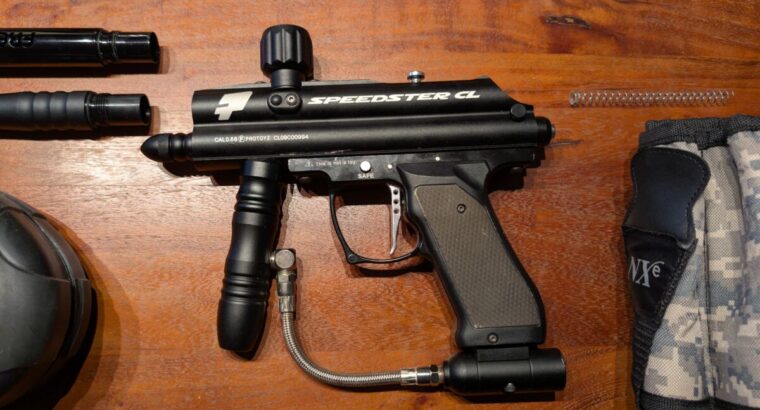 Protoyz Speedster CL Paintball Set mit Evolution3 Hopper