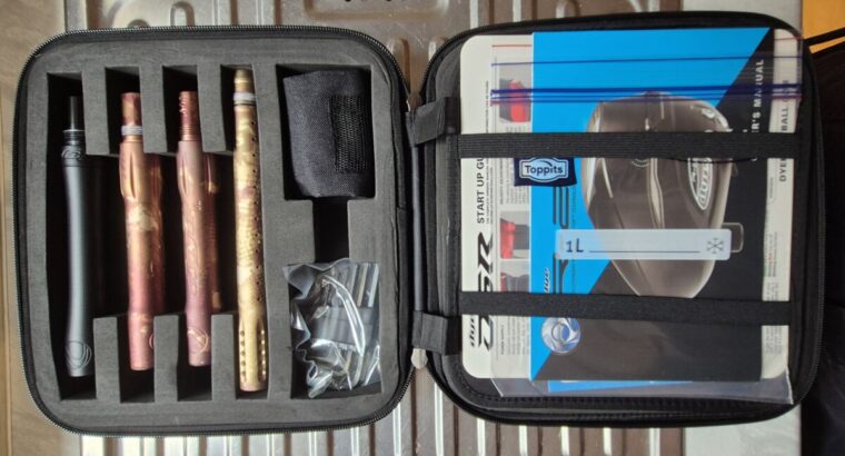 Dye DSR cal 0.68 F plus Hopper und Flasche